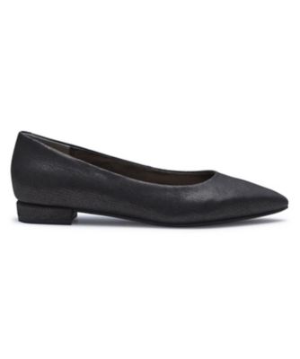 ＜REGAL (Women/Men)＞ＲＥＧＡＬ　Ｆ３７Ｒ　ポインテッドトウフラットシューズ　ブラック　フラットシューズ