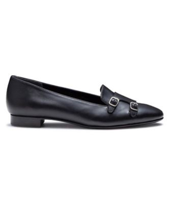 ＜REGAL (Women/Men)＞ＲＥＧＡＬ　Ｆ５６Ｒ　ダブルモンクフラットシューズ　ブラック　フラットシューズ