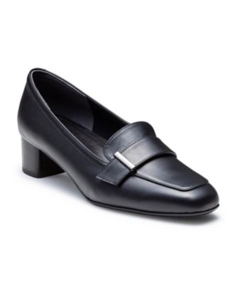 REGAL F57R 晴雨兼用ヒールローファー ブラック