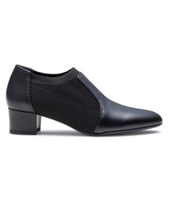 ＜REGAL (Women/Men)＞ＲＥＧＡＬ　Ｆ５９Ｒ　ニットシューティー　ブラック　パンプス