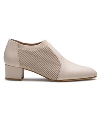 ＜REGAL (Women/Men)＞ＲＥＧＡＬ　Ｆ５９Ｒ　ニットシューティー　アイボリー　パンプス