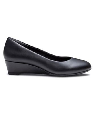 ＜REGAL (Women/Men)＞ＲＥＧＡＬ　Ｆ６６Ｒ　ウエッジパンプス　ブラック　パンプス