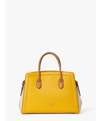 ＜KATE SPADE NEW YORK (Women)＞ノット　カラーブロック　ミディアム　サッチェル