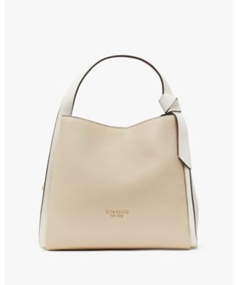 ＜KATE SPADE NEW YORK (Women)＞ノット　カラーブロック　ミディアム　クロスボディ　トート