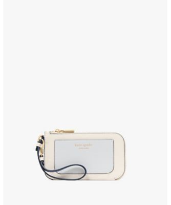 ＜KATE SPADE NEW YORK (Women)＞アヴァ　カラーブロックド　コイン　カード　ケース　リスレット