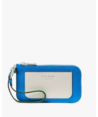 ＜KATE SPADE NEW YORK (Women)＞アヴァ　カラーブロックド　コイン　カード　ケース　リスレット