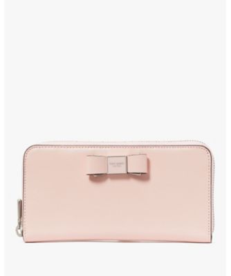 ＜KATE SPADE NEW YORK (Women)＞モーガン　ボウ　エンベリッシュド　ジップ　アラウンド　ウォレット