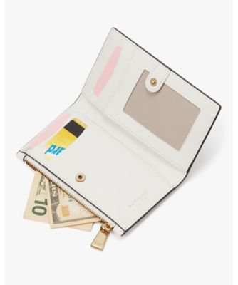 モーガン カラーブロック スモール スリム バイフォールド ウォレット | KATE SPADE NEW YORK (Women)/ケイト・スペード  ニューヨーク | 三越伊勢丹オンラインストア・通販【公式】