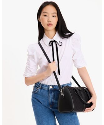 スペード フラワー ジャカード ミディアム ダッフル バッグ | KATE SPADE NEW YORK (Women)/ケイト・スペード  ニューヨーク | 三越伊勢丹オンラインストア・通販【公式】