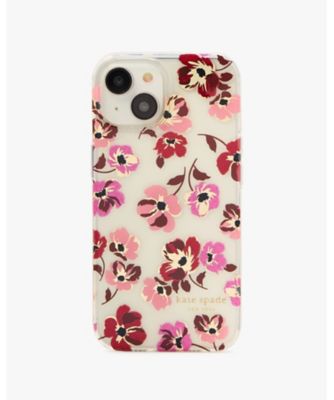 ＜KATE SPADE NEW YORK (Women)＞フォール　ポピーズ　ｉＰｈｏｎｅ　１５　用　ケース