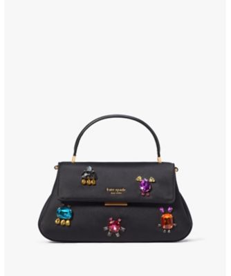 KATE SPADE NEW YORK (Women)/ケイト・スペード　ニューヨーク グレース　エンベリッシュド　サテン　スモール　トップ　ハンドル　バッグ
