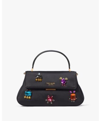 ＜KATE SPADE NEW YORK (Women)＞グレース　エンベリッシュド　サテン　スモール　トップ　ハンドル　バッグ