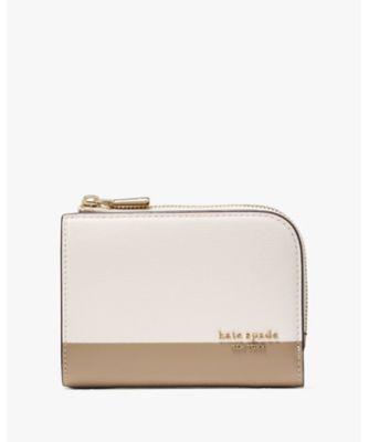 ＜KATE SPADE NEW YORK (Women)＞デヴィン　カラーブロック　スモール　コンパクト　ウォレット
