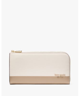＜KATE SPADE NEW YORK (Women)＞デヴィン　カラーブロック　ジップ　アラウンド　コンチネンタル　ウォレット