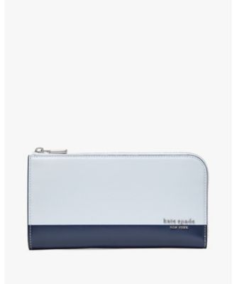 KATE SPADE NEW YORK (Women)/ケイト・スペード　ニューヨーク デヴィン　カラーブロック　ジップ　アラウンド　コンチネンタル　ウォレット