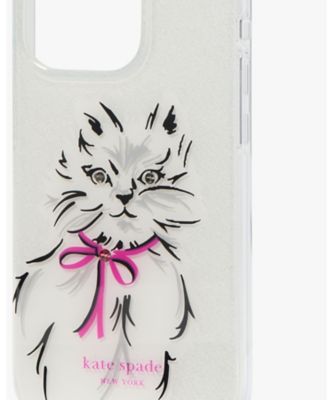 【kate spade】iPhone15ProMaxケース ☆ウィスカーズ☆ 猫ちゃん ウィスカーズ アイフォン 15 Pro Max ケース | モバイル