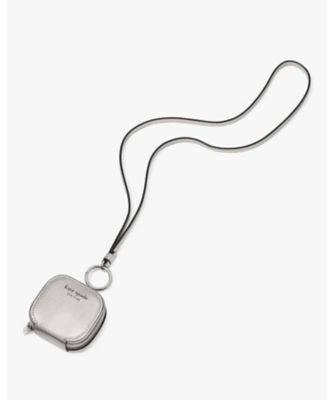 ＜KATE SPADE NEW YORK (Women)＞アヴァ　メタリック　エアー　ポッズ　ランヤード　ケース