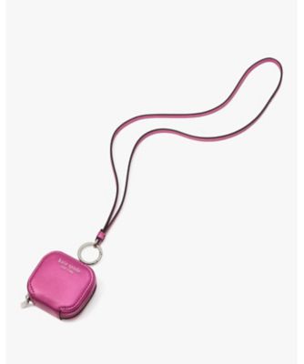 ＜KATE SPADE NEW YORK (Women)＞アヴァ　メタリック　エアー　ポッズ　ランヤード　ケース