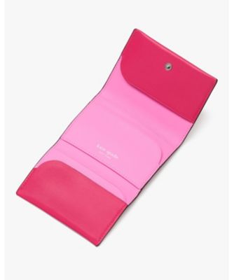 Kate Spade ラベル カード ケース トライフォールド ウォレット ラベル カード ケース トライフォールド ウォレット | ケイト