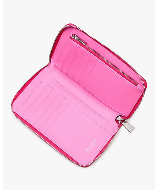 ラベル ミディアム ジップ アラウンド ウォレット | KATE SPADE ラベル ミディアム ジップ アラウンド ウォレット | KATE SPADE