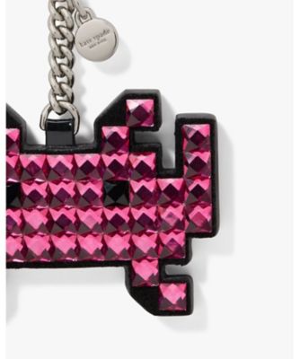 ケイトスペード キーホルダー kate spade/クリスタル カットスペード ドロップ キーリング/WORU0095-711