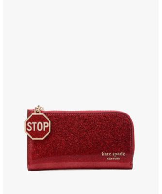 ディツアー グリッター パテント レザー スモール スリム バイフォールド ウォレット | KATE SPADE NEW YORK (Women)/ ケイト・スペード ニューヨーク | 三越伊勢丹オンラインストア・通販【公式】