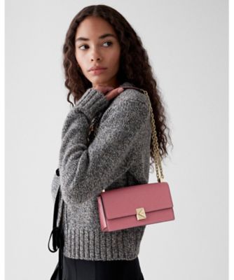 新品未使用　katespade リップ型チェーンクラッチ2way バッグ デコ ミニ フラップ チェーン クロスボディ | kate spade new york