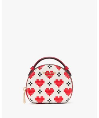 ＜KATE SPADE NEW YORK (Women)＞デヴィン　ピクセル　ハート　ジュエリー　ケース