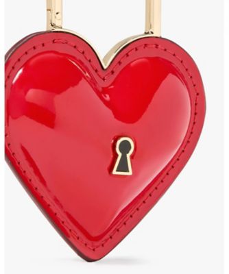 kate spade ケイトスペード　バッグチャーム　ハート　赤　小物 キー トゥー マイ ハート バッグ チャーム | KATE SPADE NEW YORK