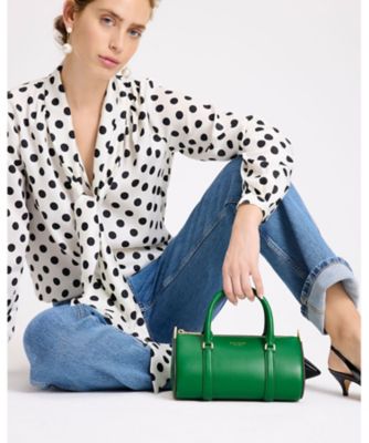 kate spade ★スペードアイコン スモールバレルバッグ★ kate spade new york｜スペード アイコン スモール バレル
