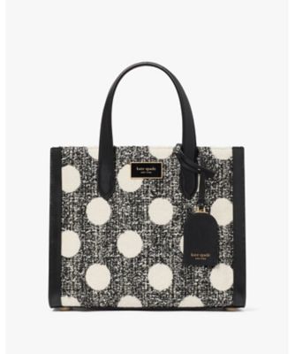 ＜KATE SPADE NEW YORK (Women)＞マンハッタン　ドット　ツイード　スモール　トート