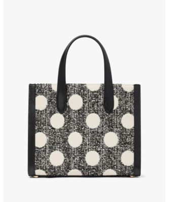 （新作）kate spade new york ツイードスモールトートバッグ 新作）kate spade new york ツイードスモールトートバッグ