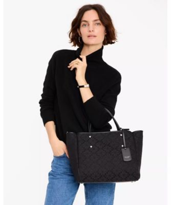 スペード フラワー ジャカード ミディアム エブリシング トート | KATE SPADE NEW YORK (Women)/ケイト・スペード  ニューヨーク | 三越伊勢丹オンラインストア・通販【公式】