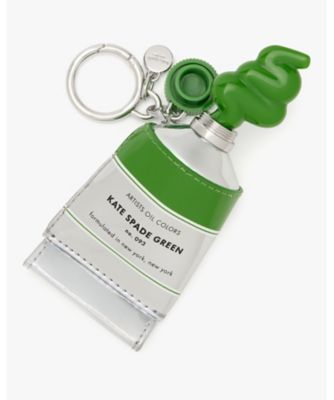 ＜KATE SPADE NEW YORK (Women)＞スクイーズ　シャイニー　メタリック　ペイント　チューブ　キー　フォブ