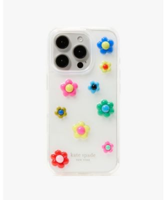 ＜KATE SPADE NEW YORK (Women)＞フラワー　モールデッド　アイフォン　１６　Ｐｒｏ　用　ケース