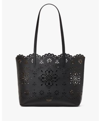 ＜KATE SPADE NEW YORK (Women)＞ドゥー　イット　オール　スペード　フラワー　パーフォレーテッド　ラージ　トート