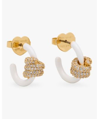 ＜KATE SPADE NEW YORK (Women)＞ロープ　アンド　ノット　パヴェ　ハギー