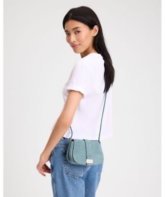 kate spade /ヌーヴォー デニム スエード ミニ サドル ヌーヴォー デニム スエード ミニ サドル | KATE SPADE NEW YORK