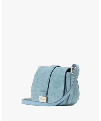 kate spade /ヌーヴォー デニム スエード ミニ サドル ヌーヴォー デニム スエード ミニ サドル | KATE SPADE NEW YORK