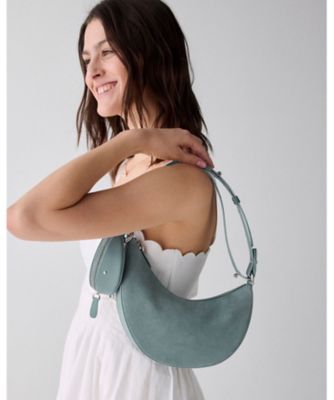 ケーエスデュオ スエード クロスボディ バッグ | kate spade new york