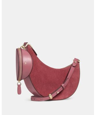 ケーエスデュオ スエード クロスボディ バッグ | kate spade new york