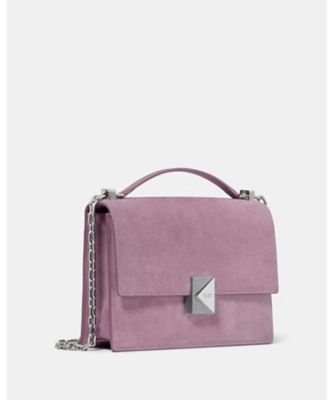 ケイトスペード バッグ　katespade スエード レザー チェーン 斜めがけ ミニ ショルダー バッグ ピンク【訳あり】 3951 デコ スエード チェーン ショルダー バッグ | KATE SPADE NEW YORK