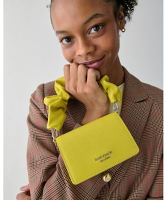 sp バッグ付き ナターシャ グレイズド スクランチ ストラップ ミニ バッグ