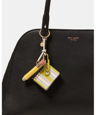 【kate spade & Penguin Threads】馬柄/バックチャーム ワット ザ シェル エンブロイダー シーホース バッグ チャーム