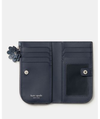 新作kate spade DEVIN SM スリムバイフォールド ウォレット牛革 kate spade NEW YORK - 新作kate spade DEVIN SM スリムバイ