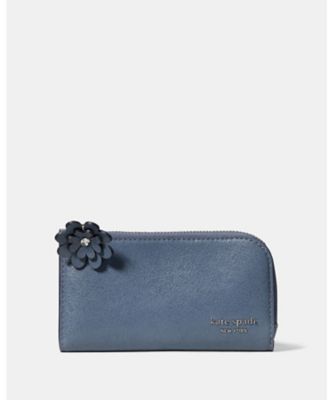 新作kate spade DEVIN SM スリムバイフォールド ウォレット牛革 デヴィン グレイズド レザー スモール スリム バイフォールド