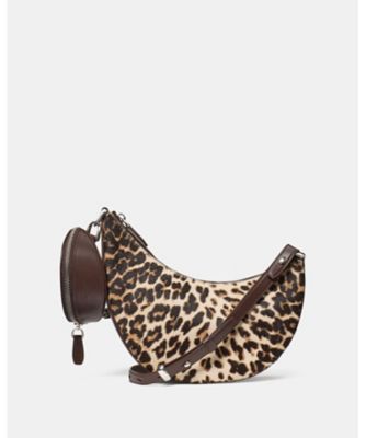 ＜KATE SPADE NEW YORK (Women)＞ケーエスデュオ　ダウンタウン　レオパード　ヘアカーフ　クロスボディ　バッグ