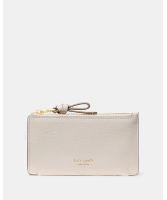 KATE SPADE NEW YORK (Women)/ケイト・スペード ニューヨーク ループ イーダブリュー ジップ カード ケース DK CONCH 名刺入れ【三越伊勢丹/公式】