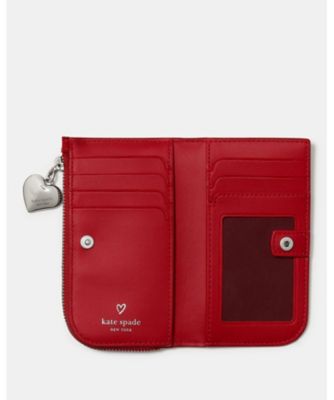 デヴィン パテント スモール バイフォールド ウォレット | KATE SPADE