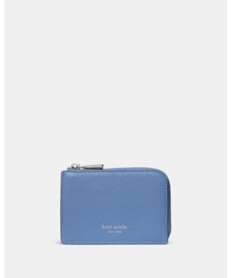 【未使用品】ケイト・スペード マルチケースカードケース ケース 水色 ミニ ジップ カード ケース | KATE SPADE NEW YORK (Women)/ケイト